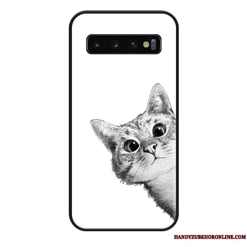 Etui Samsung Galaxy S10+ Blød Anti-fald Nuttet, Cover Samsung Galaxy S10+ Kreativ Af Personlighed Smuk