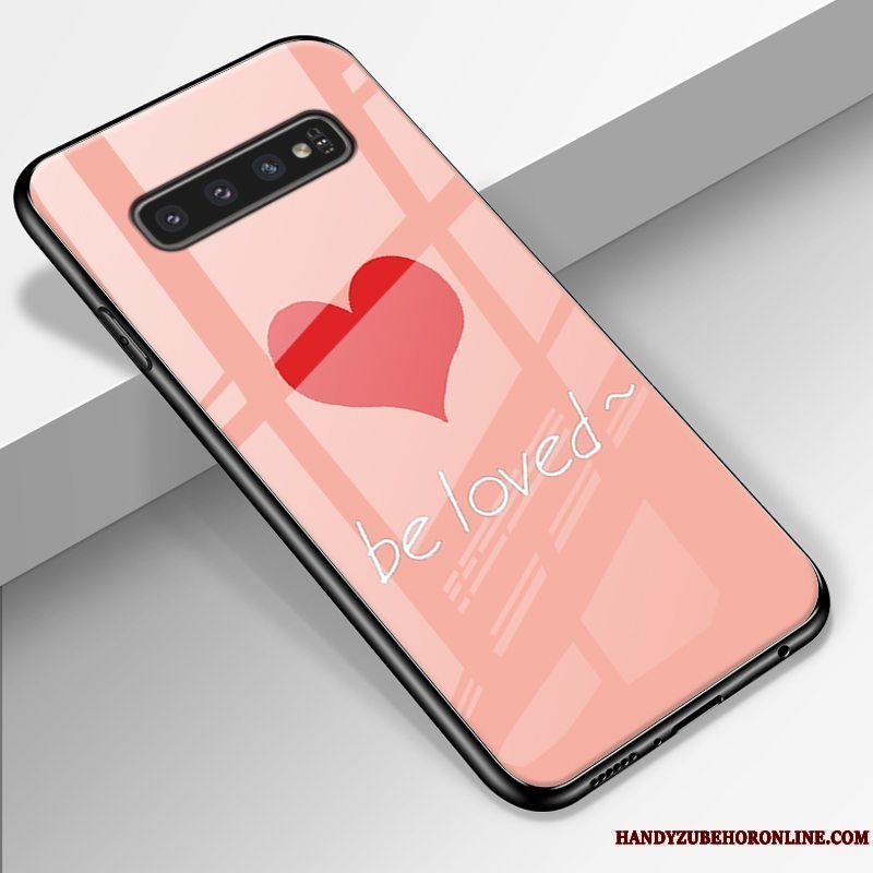 Etui Samsung Galaxy S10+ Blød Lille Sektion Simple, Cover Samsung Galaxy S10+ Silikone Anti-fald Glas