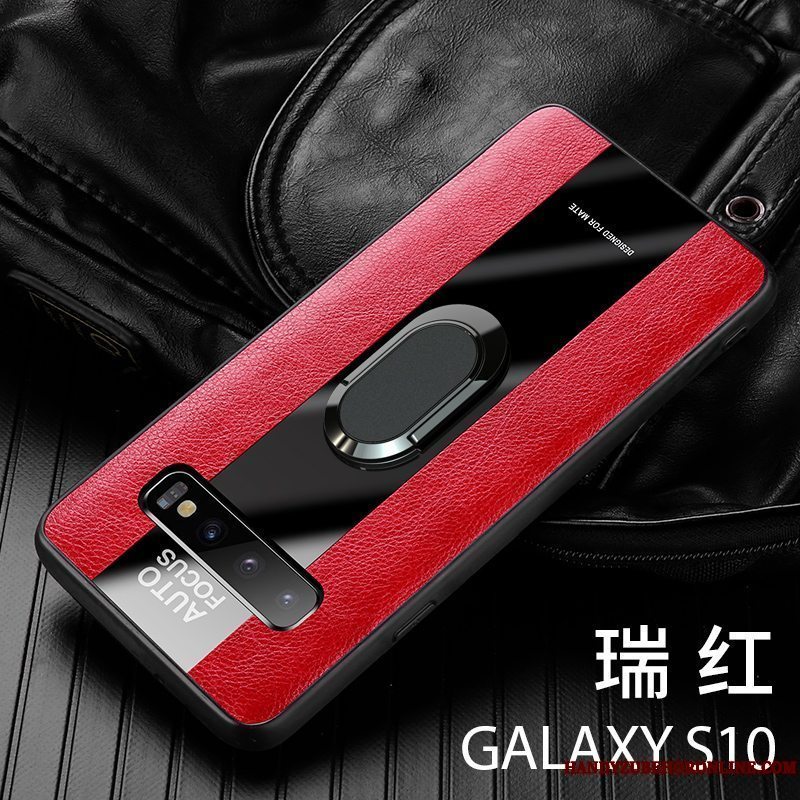 Etui Samsung Galaxy S10 Blød Skærmbeskyttelse Blå, Cover Samsung Galaxy S10 Tasker Trend Telefon