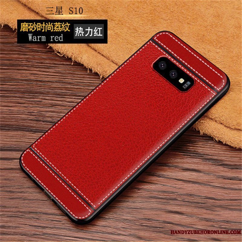 Etui Samsung Galaxy S10 Blød Telefonmønster, Cover Samsung Galaxy S10 Beskyttelse Anti-fald