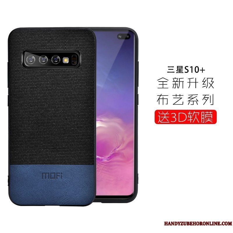 Etui Samsung Galaxy S10+ Blød Trend Ungdom, Cover Samsung Galaxy S10+ Tasker Tynd Telefon