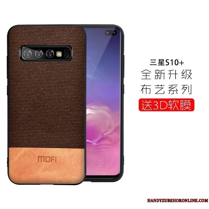 Etui Samsung Galaxy S10+ Blød Trend Ungdom, Cover Samsung Galaxy S10+ Tasker Tynd Telefon