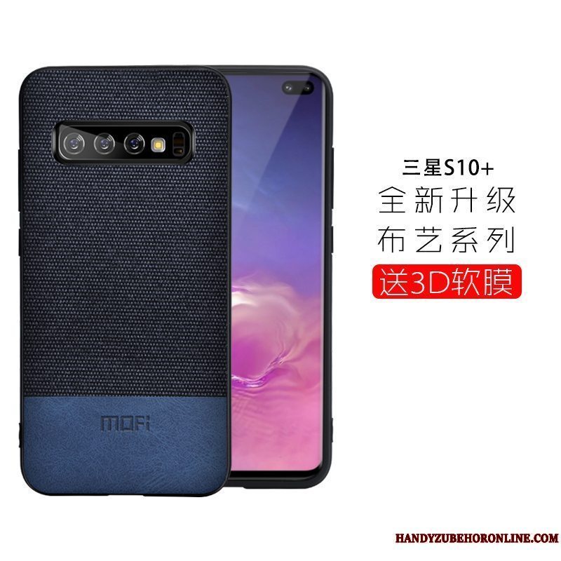 Etui Samsung Galaxy S10+ Blød Trend Ungdom, Cover Samsung Galaxy S10+ Tasker Tynd Telefon