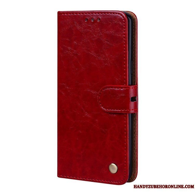 Etui Samsung Galaxy S10+ Folio Gul Mønster, Cover Samsung Galaxy S10+ Beskyttelse Telefonkort