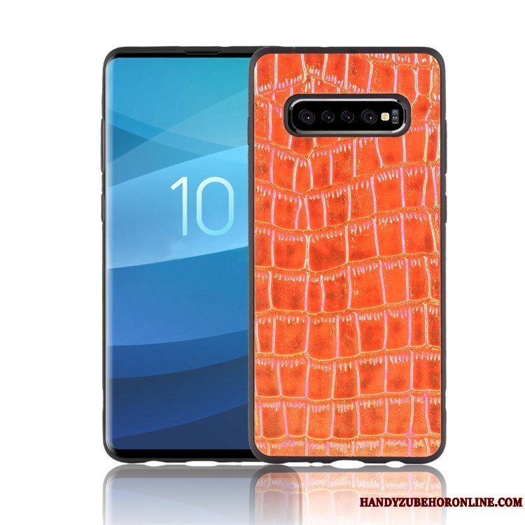 Etui Samsung Galaxy S10 Kreativ Af Personlighed Anti-fald, Cover Samsung Galaxy S10 Telefonsort