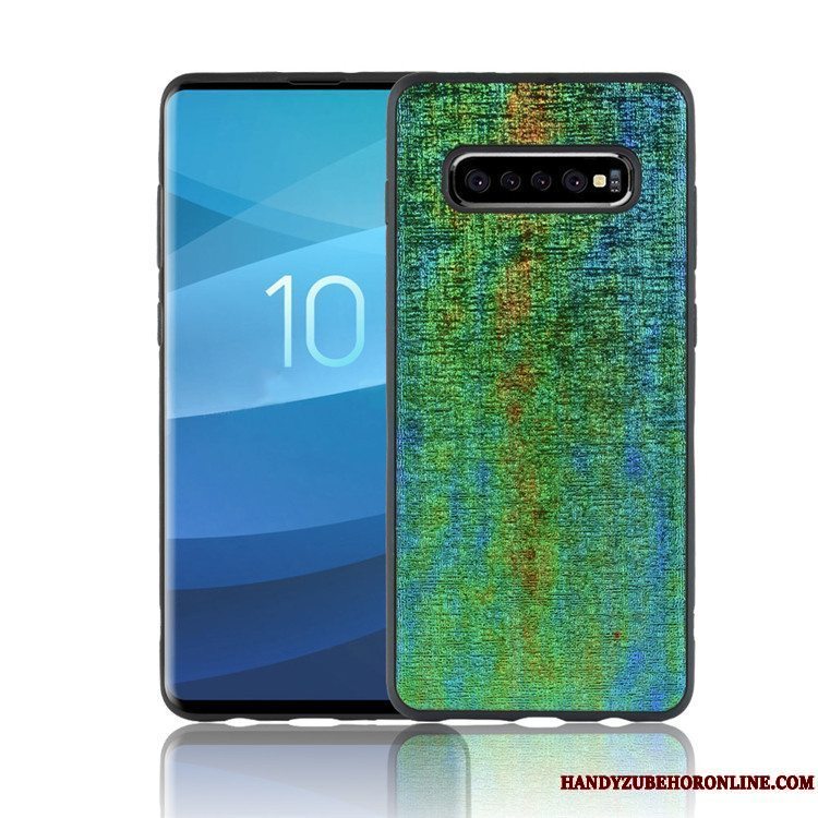 Etui Samsung Galaxy S10 Kreativ Af Personlighed Anti-fald, Cover Samsung Galaxy S10 Telefonsort
