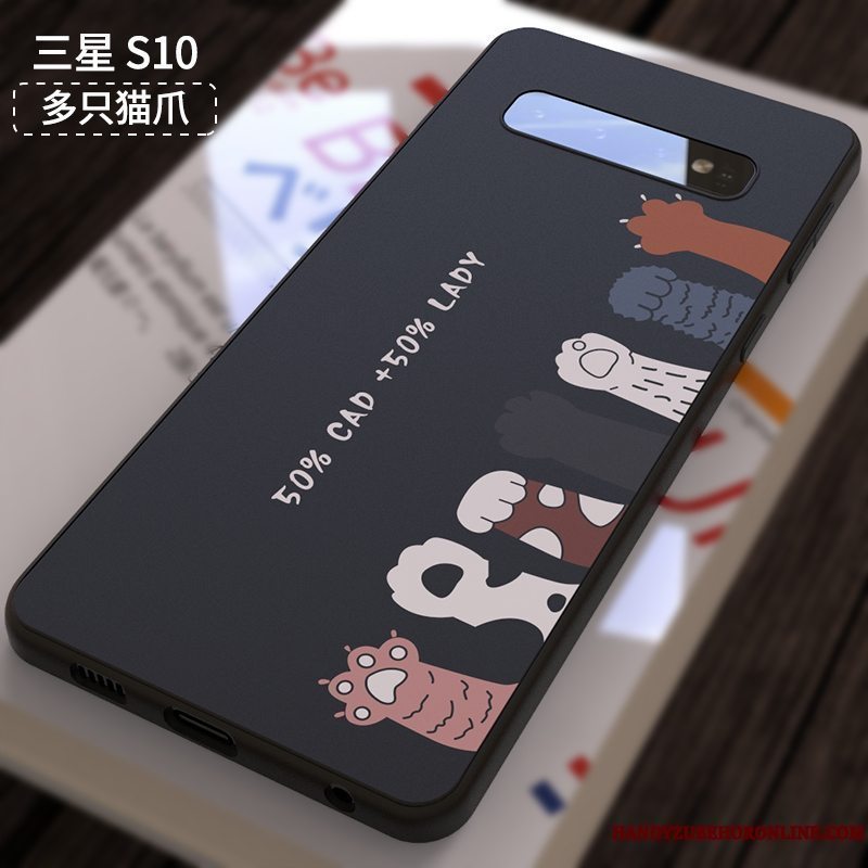 Etui Samsung Galaxy S10 Kreativ Af Personlighed Telefon, Cover Samsung Galaxy S10 Tasker Smuk Nubuck