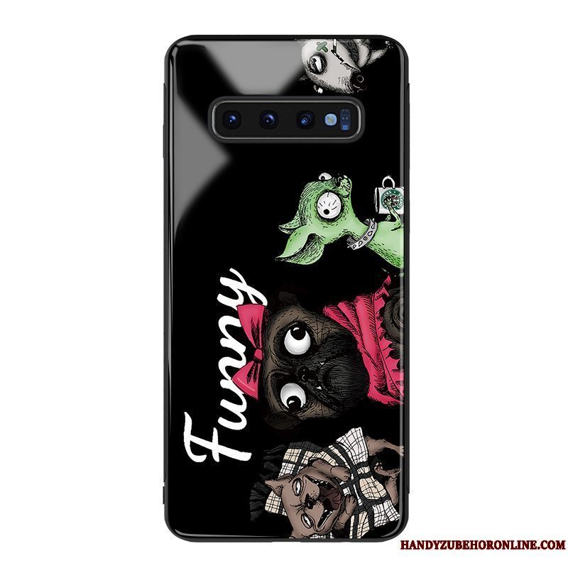 Etui Samsung Galaxy S10+ Kreativ Led Europa, Cover Samsung Galaxy S10+ Tasker Glas Trendy