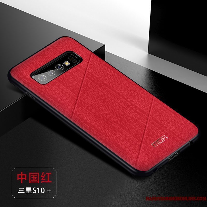 Etui Samsung Galaxy S10+ Kreativ Mønster Anti-fald, Cover Samsung Galaxy S10+ Tasker Net Red Trend