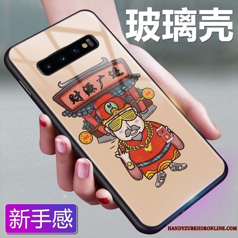 Etui Samsung Galaxy S10 Kreativ Trend Anti-fald, Cover Samsung Galaxy S10 Beskyttelse Wealth Af Personlighed