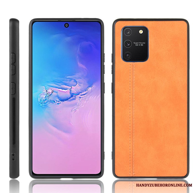 Etui Samsung Galaxy S10 Lite Beskyttelse Hård Rød, Cover Samsung Galaxy S10 Lite Mønster Telefon