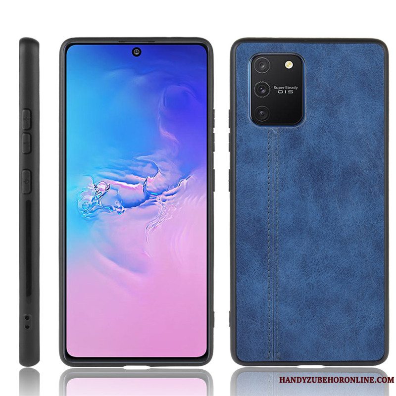 Etui Samsung Galaxy S10 Lite Beskyttelse Hård Rød, Cover Samsung Galaxy S10 Lite Mønster Telefon