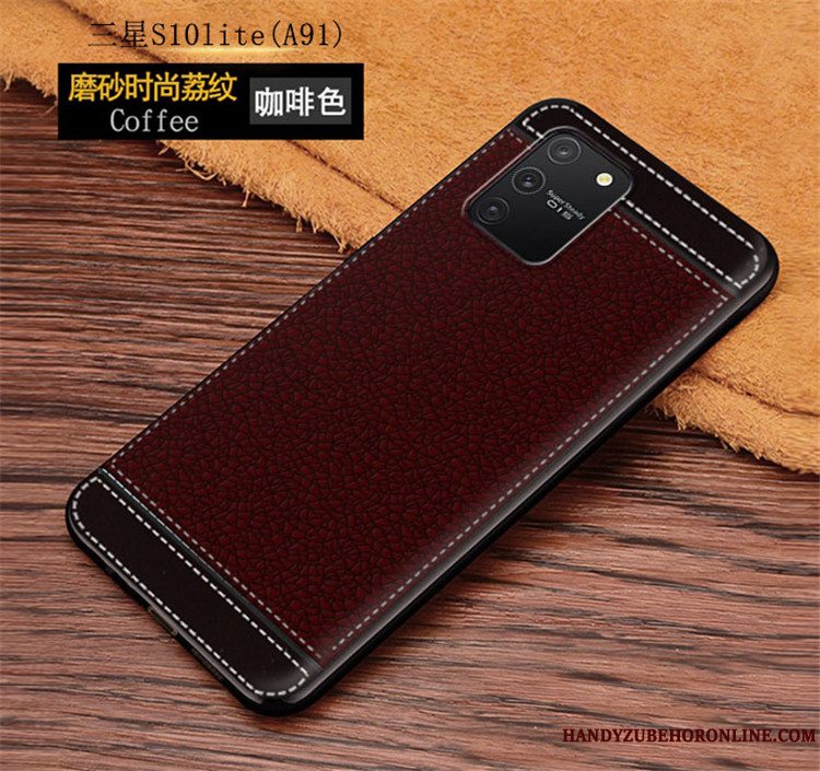 Etui Samsung Galaxy S10 Lite Beskyttelse Rød Anti-fald, Cover Samsung Galaxy S10 Lite Blød Mønster Af Personlighed