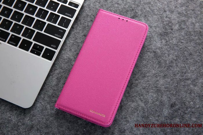 Etui Samsung Galaxy S10 Lite Læder Lyserød Telefon, Cover Samsung Galaxy S10 Lite Beskyttelse