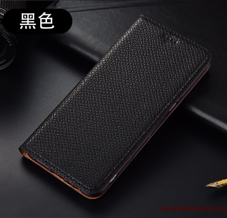 Etui Samsung Galaxy S10 Lite Læder Mønster Telefon, Cover Samsung Galaxy S10 Lite Tasker Rød Mesh