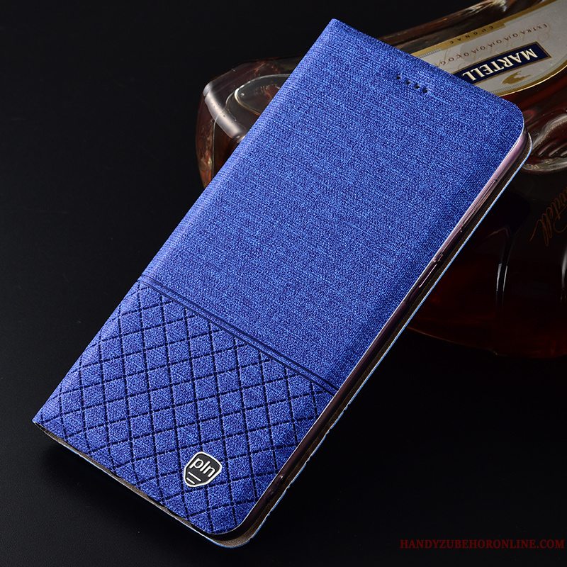 Etui Samsung Galaxy S10 Lite Tasker Bomuld Og Linned Grå, Cover Samsung Galaxy S10 Lite Beskyttelse Anti-fald Telefon
