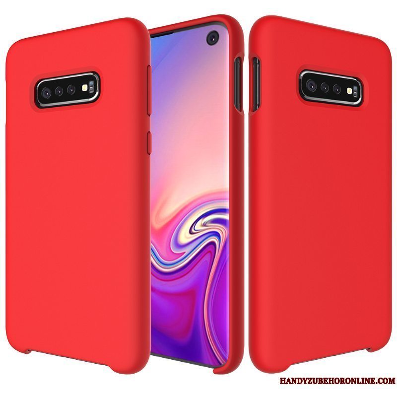 Etui Samsung Galaxy S10 Silikone Trend Af Personlighed, Cover Samsung Galaxy S10 Kreativ Anti-fald Telefon