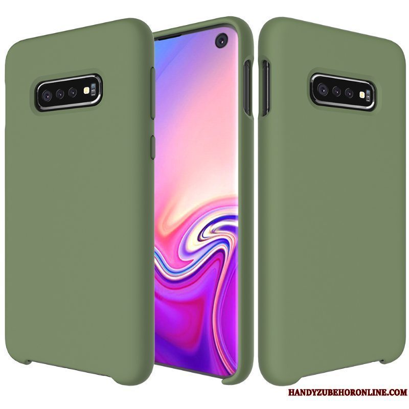 Etui Samsung Galaxy S10 Silikone Trend Af Personlighed, Cover Samsung Galaxy S10 Kreativ Anti-fald Telefon