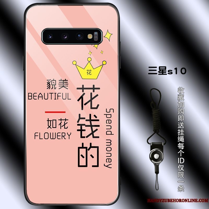 Etui Samsung Galaxy S10 Tasker Af Personlighed Simple, Cover Samsung Galaxy S10 Silikone Ungdom Telefon