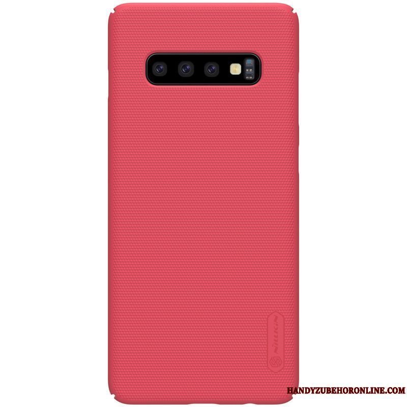 Etui Samsung Galaxy S10+ Tasker Anti-fald Hård, Cover Samsung Galaxy S10+ Beskyttelse Telefonnubuck