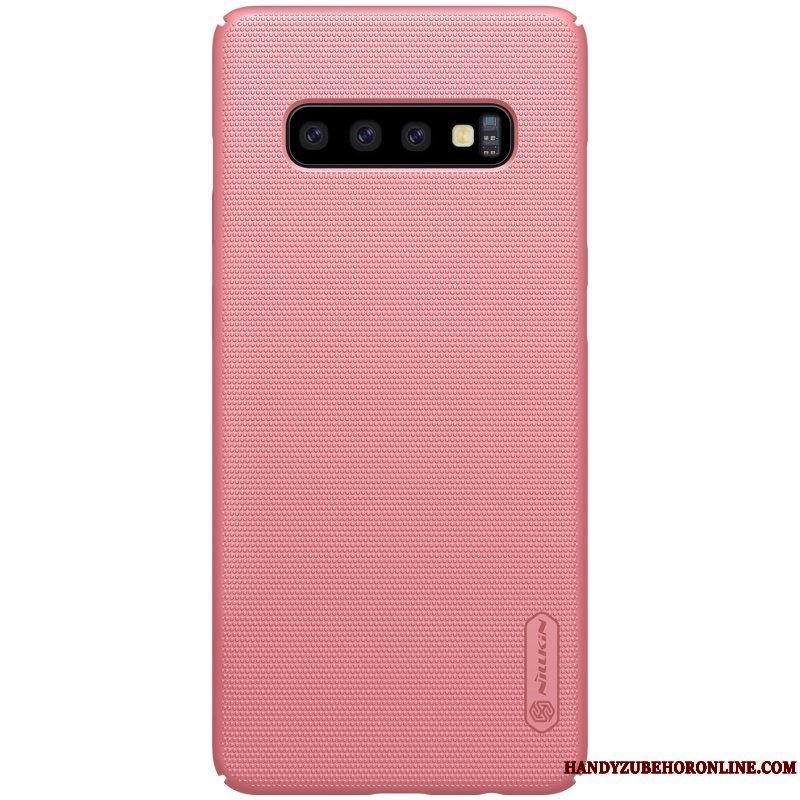 Etui Samsung Galaxy S10+ Tasker Anti-fald Hård, Cover Samsung Galaxy S10+ Beskyttelse Telefonnubuck