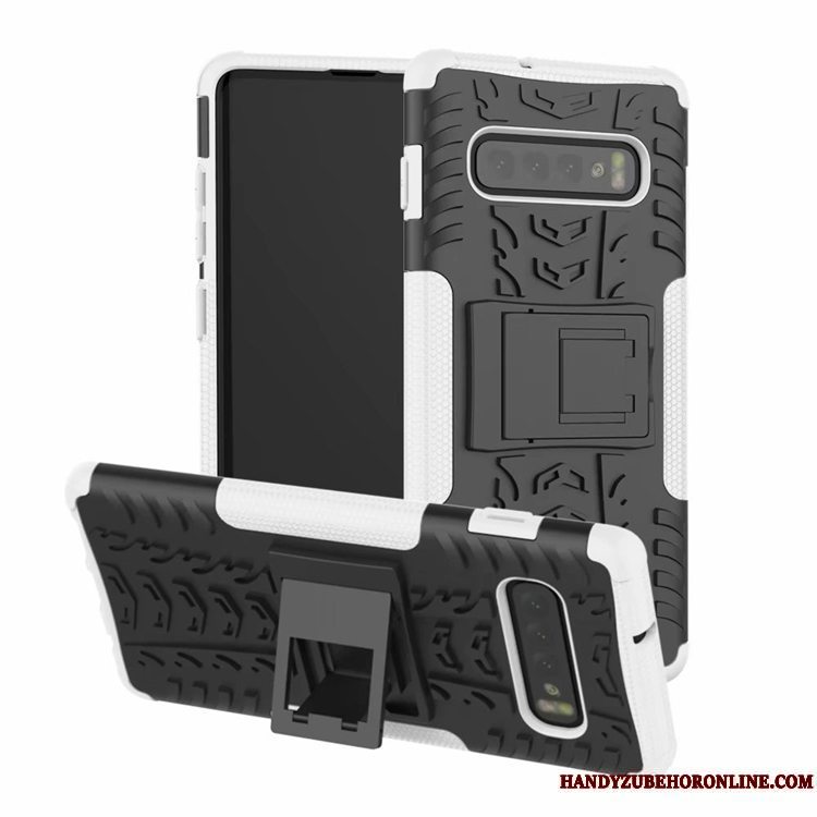 Etui Samsung Galaxy S10 Tasker Anti-fald Rød, Cover Samsung Galaxy S10 Kreativ Skridsikre Telefon