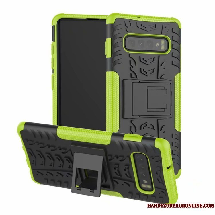 Etui Samsung Galaxy S10 Tasker Anti-fald Rød, Cover Samsung Galaxy S10 Kreativ Skridsikre Telefon