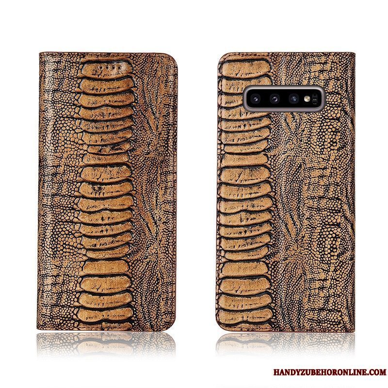 Etui Samsung Galaxy S10+ Tasker Anti-fald Telefon, Cover Samsung Galaxy S10+ Blød Fugl Ny