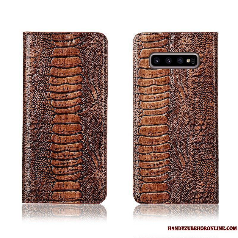 Etui Samsung Galaxy S10+ Tasker Anti-fald Telefon, Cover Samsung Galaxy S10+ Blød Fugl Ny