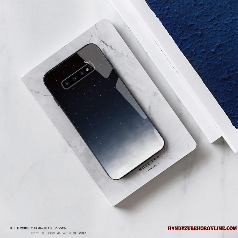 Etui Samsung Galaxy S10+ Tasker Business Telefon, Cover Samsung Galaxy S10+ Beskyttelse Glas Af Personlighed