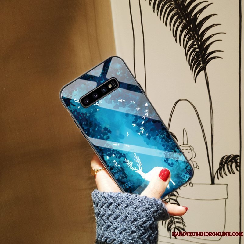 Etui Samsung Galaxy S10+ Tasker Business Telefon, Cover Samsung Galaxy S10+ Beskyttelse Glas Af Personlighed