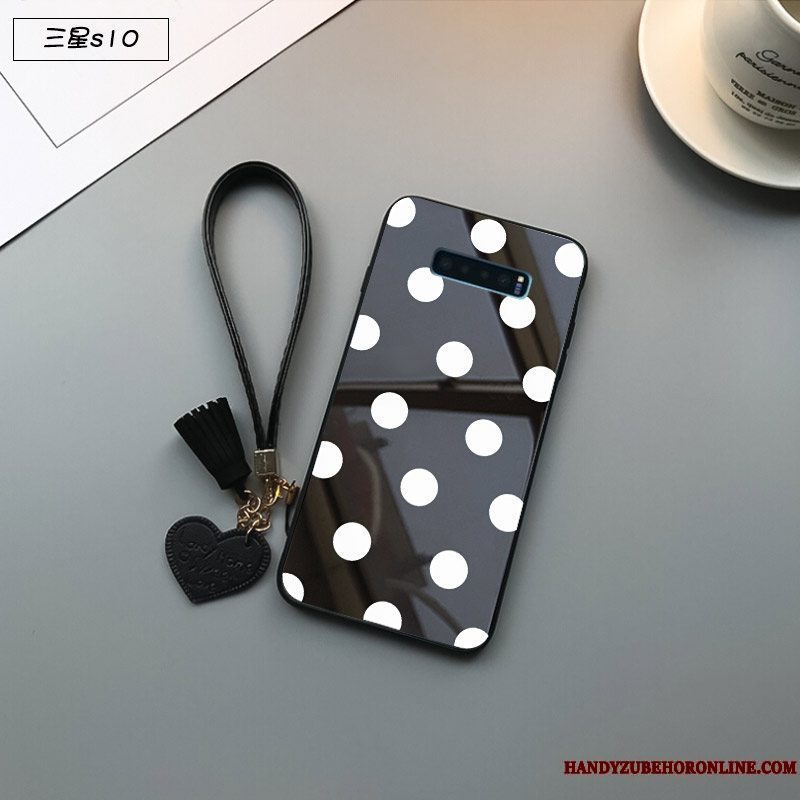 Etui Samsung Galaxy S10 Tasker Let Tynd Anti-fald, Cover Samsung Galaxy S10 Beskyttelse Telefonglas