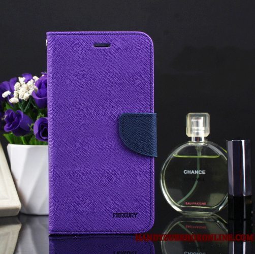 Etui Samsung Galaxy S10 Tasker Lilla Anti-fald, Cover Samsung Galaxy S10 Folio Telefonhængende Ornamenter