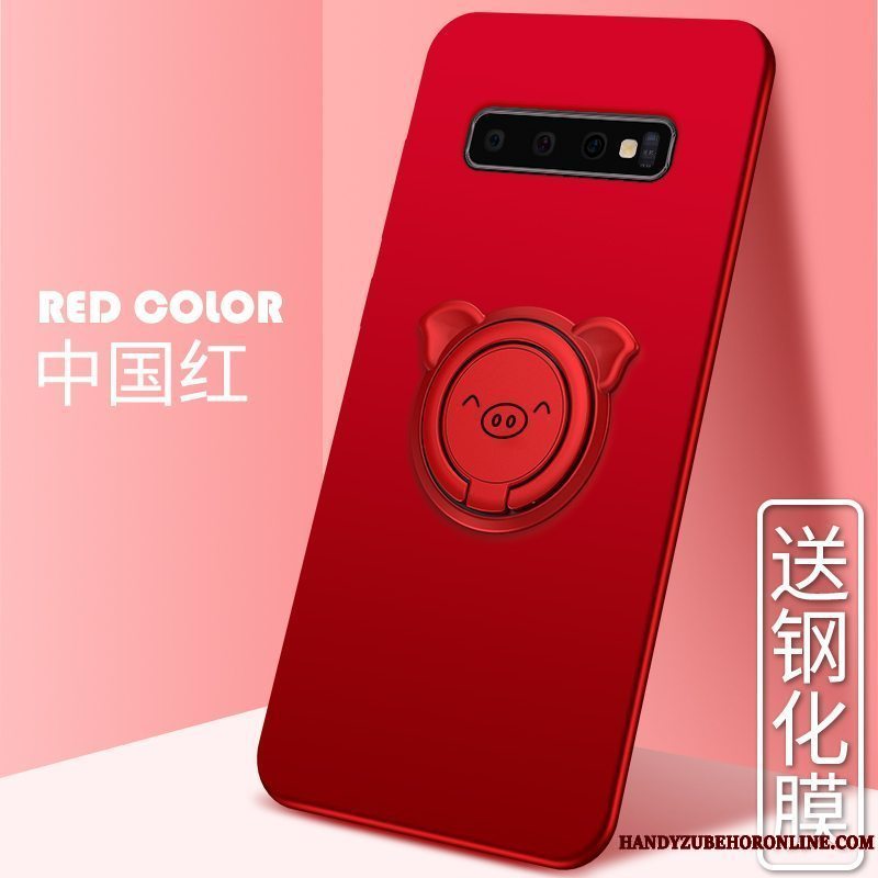 Etui Samsung Galaxy S10+ Tasker Ny Telefon, Cover Samsung Galaxy S10+ Silikone High End Nuttet