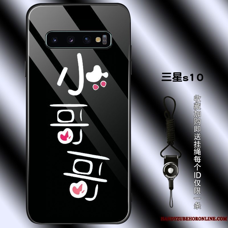 Etui Samsung Galaxy S10 Tasker Ungdom Telefon, Cover Samsung Galaxy S10 Silikone Simple Sort