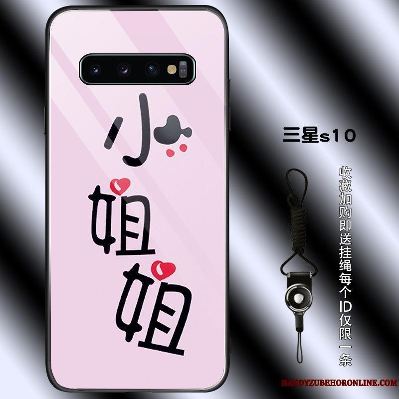 Etui Samsung Galaxy S10 Tasker Ungdom Telefon, Cover Samsung Galaxy S10 Silikone Simple Sort