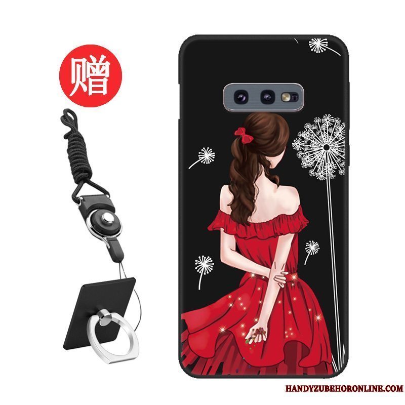 Etui Samsung Galaxy S10e Beskyttelse Net Red Tilpas, Cover Samsung Galaxy S10e Af Personlighed Skærmbeskyttelse