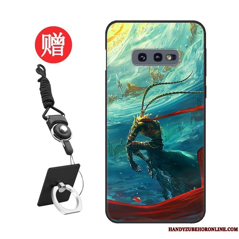 Etui Samsung Galaxy S10e Beskyttelse Net Red Tilpas, Cover Samsung Galaxy S10e Af Personlighed Skærmbeskyttelse