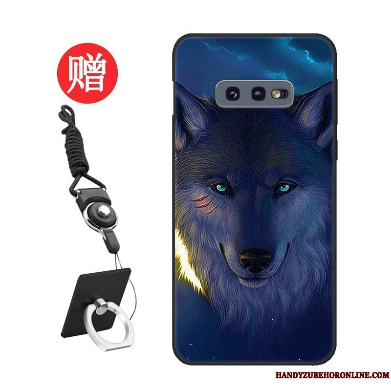 Etui Samsung Galaxy S10e Beskyttelse Net Red Tilpas, Cover Samsung Galaxy S10e Af Personlighed Skærmbeskyttelse