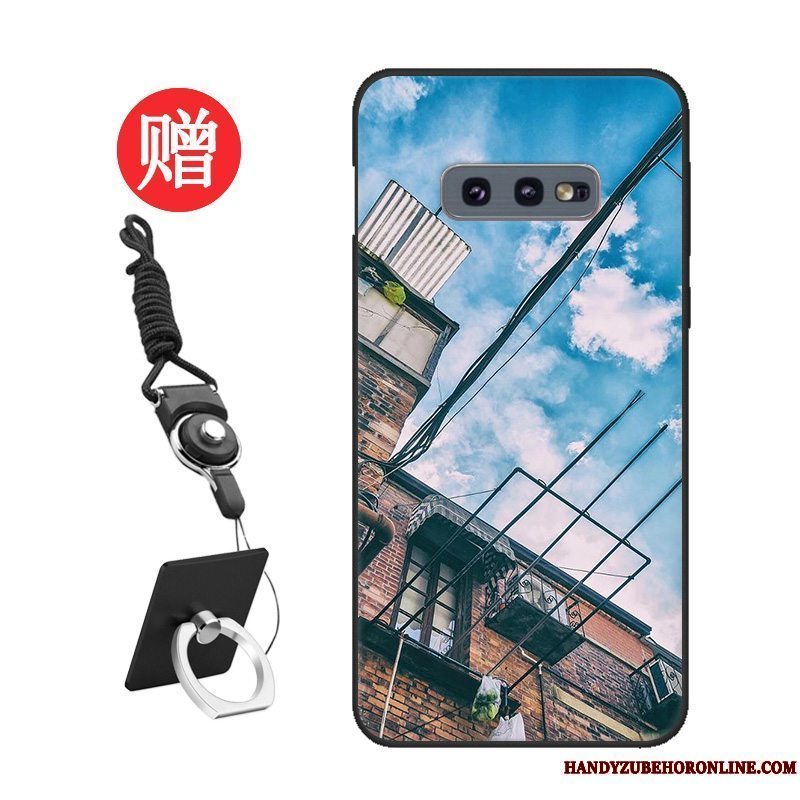 Etui Samsung Galaxy S10e Beskyttelse Net Red Tilpas, Cover Samsung Galaxy S10e Af Personlighed Skærmbeskyttelse