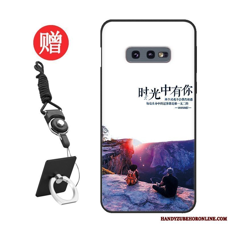 Etui Samsung Galaxy S10e Beskyttelse Net Red Tilpas, Cover Samsung Galaxy S10e Af Personlighed Skærmbeskyttelse