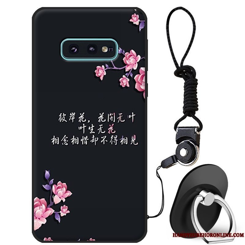 Etui Samsung Galaxy S10e Beskyttelse Smuk Anti-fald, Cover Samsung Galaxy S10e Cartoon Hvid Telefon