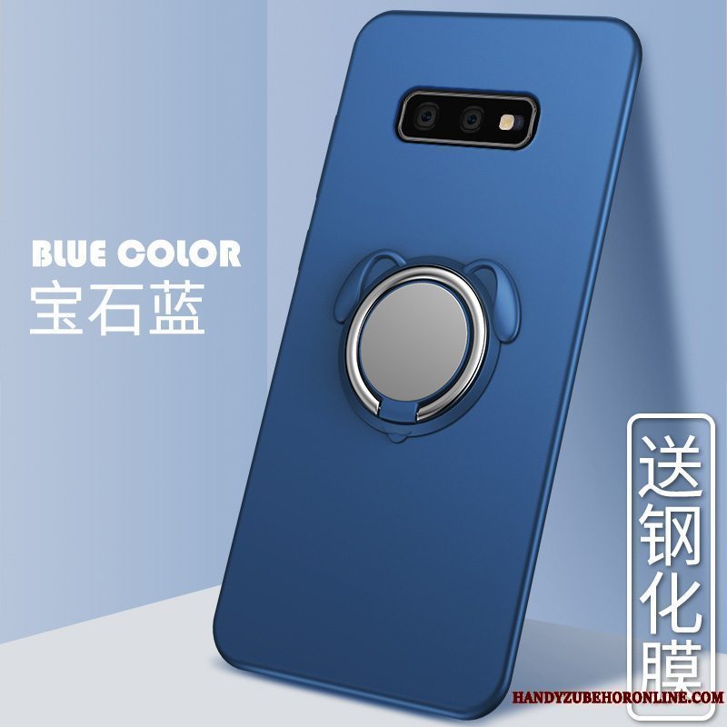 Etui Samsung Galaxy S10e Bil Telefon, Cover Samsung Galaxy S10e Lyserød Magnetisk