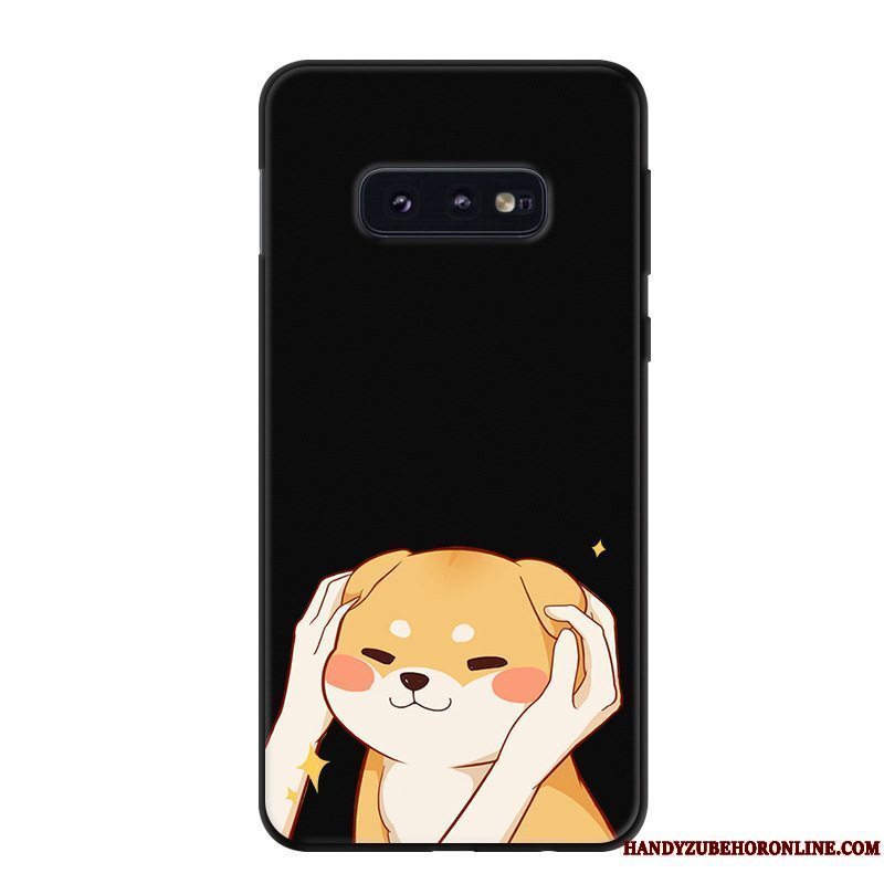 Etui Samsung Galaxy S10e Blød Af Personlighed Grøn, Cover Samsung Galaxy S10e Beskyttelse Anti-fald Telefon