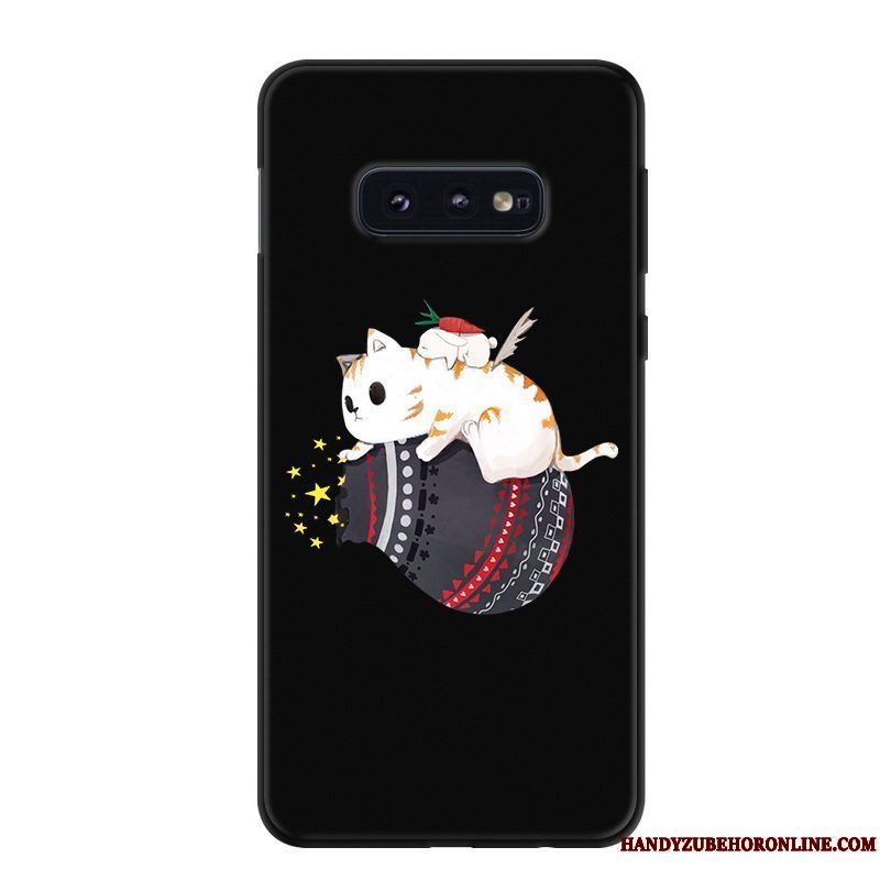 Etui Samsung Galaxy S10e Blød Af Personlighed Grøn, Cover Samsung Galaxy S10e Beskyttelse Anti-fald Telefon