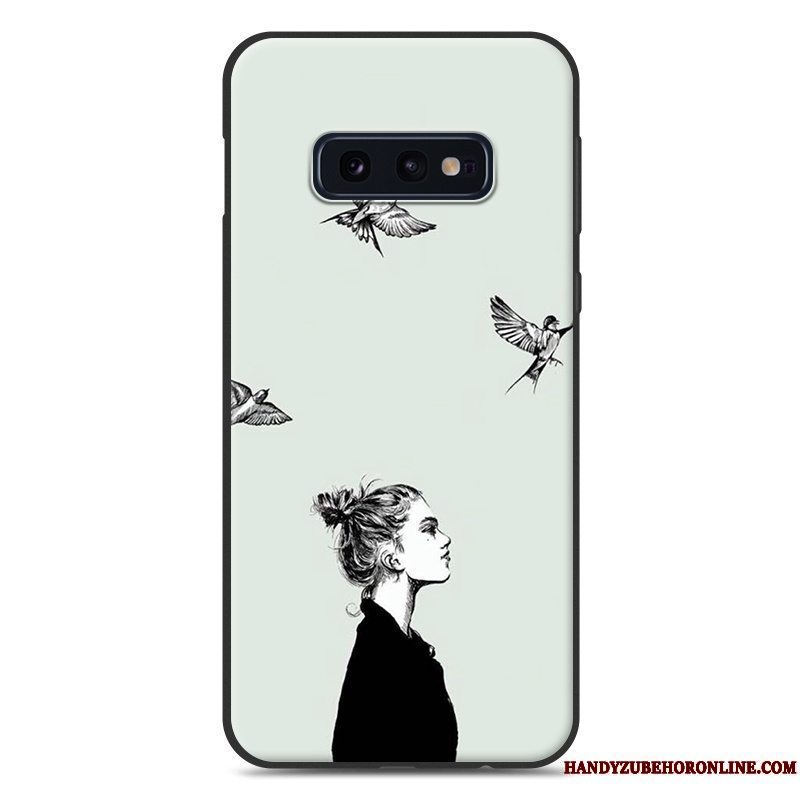 Etui Samsung Galaxy S10e Blød Elskeren Hængende Ornamenter, Cover Samsung Galaxy S10e Kreativ Telefontrend