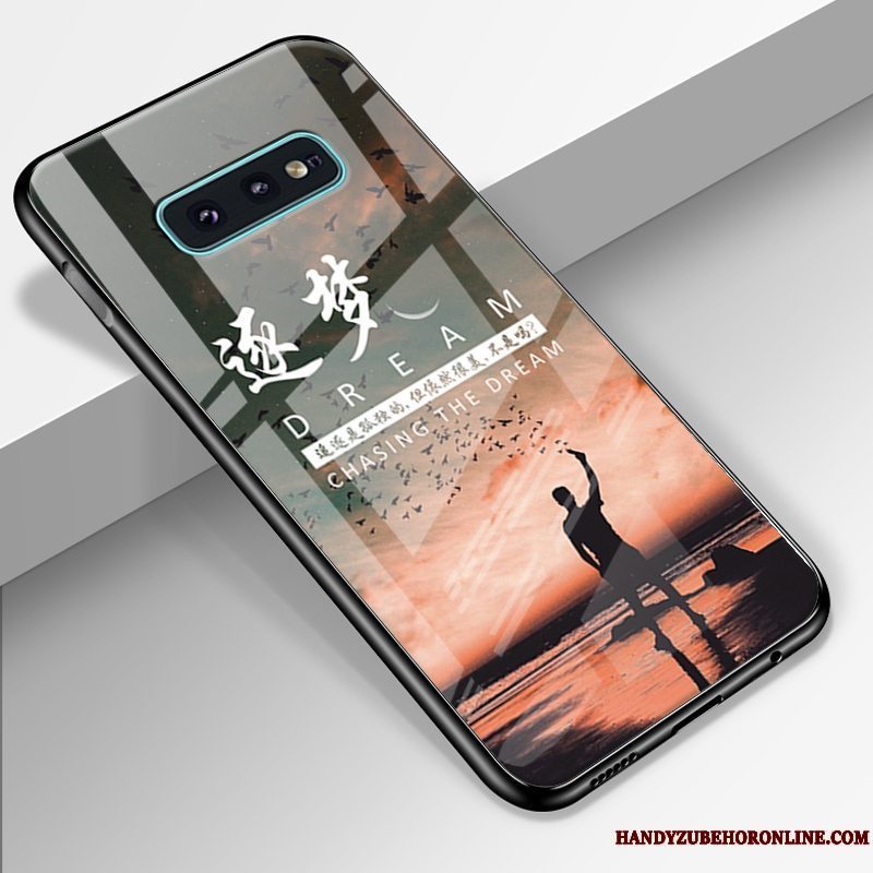 Etui Samsung Galaxy S10e Blød Hård Glas, Cover Samsung Galaxy S10e Silikone Trend Telefon