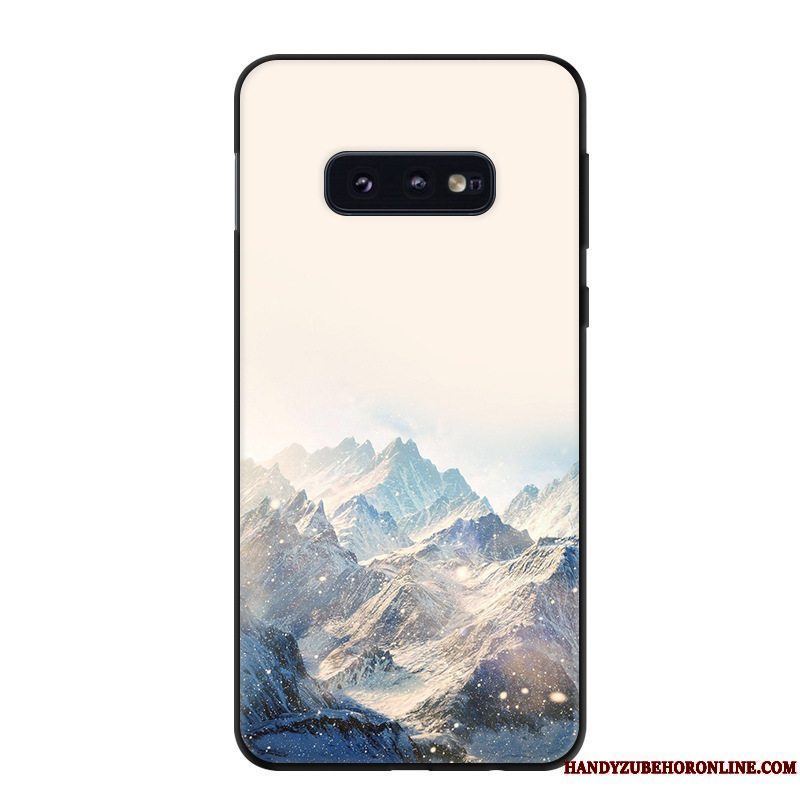 Etui Samsung Galaxy S10e Blød Nubuck Frisk, Cover Samsung Galaxy S10e Beskyttelse Grøn Af Personlighed