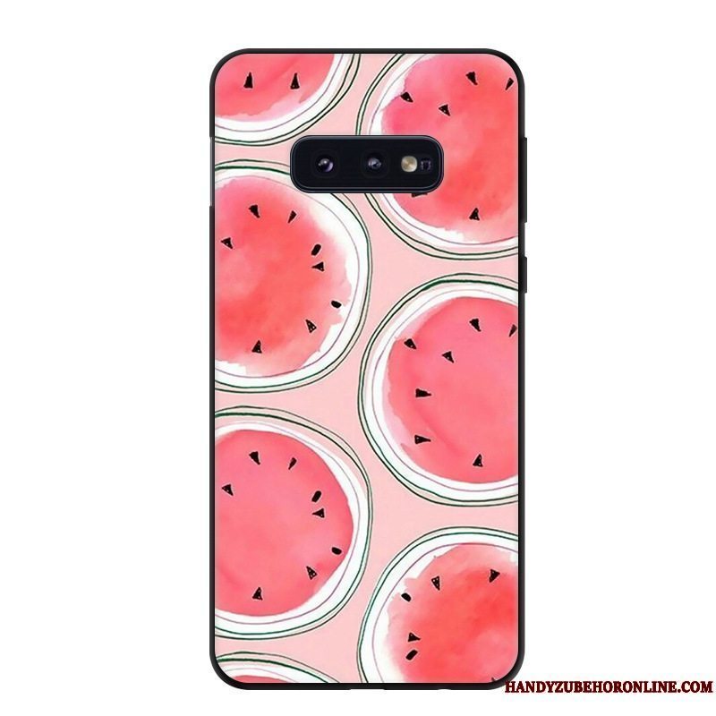 Etui Samsung Galaxy S10e Blød Nubuck Frisk, Cover Samsung Galaxy S10e Beskyttelse Grøn Af Personlighed