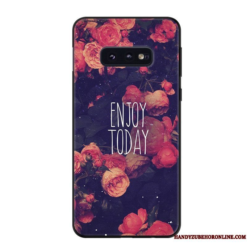 Etui Samsung Galaxy S10e Blød Nubuck Frisk, Cover Samsung Galaxy S10e Beskyttelse Grøn Af Personlighed